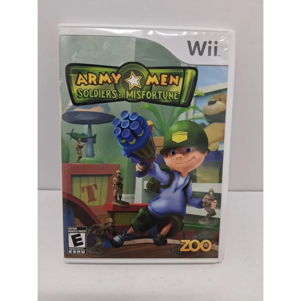 Army Men: Soldiers of Misfortune (Nintendo Wii, 2008)
